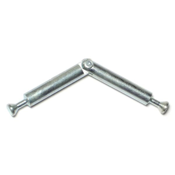 Midwest Fastener 7mm x 88mm Zinc Plated Steel Articulated Dowels 4PK 74687 - main
